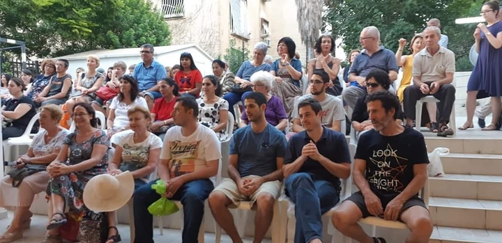 בהרמת כוסית בניצן רחובות