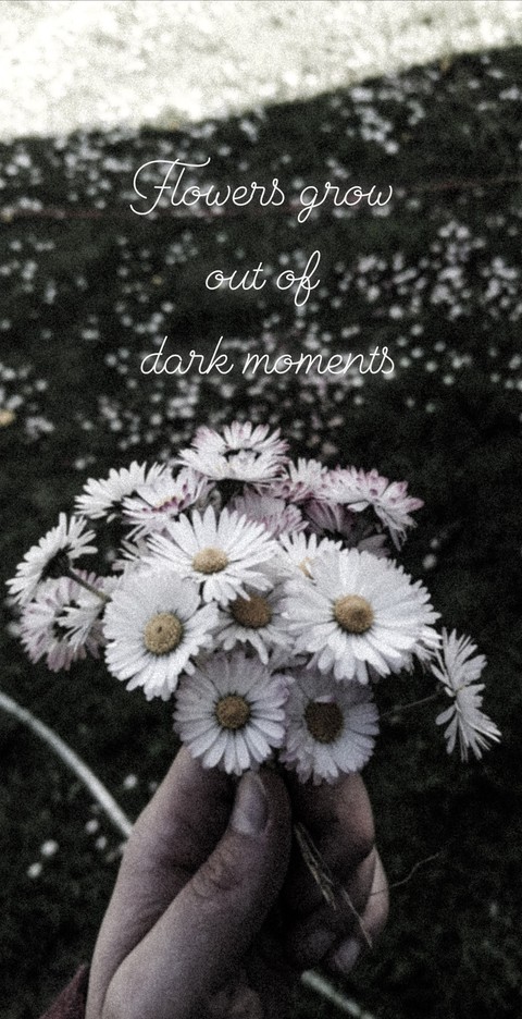dark flowers