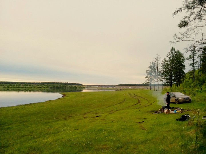 Lake in Yakutia