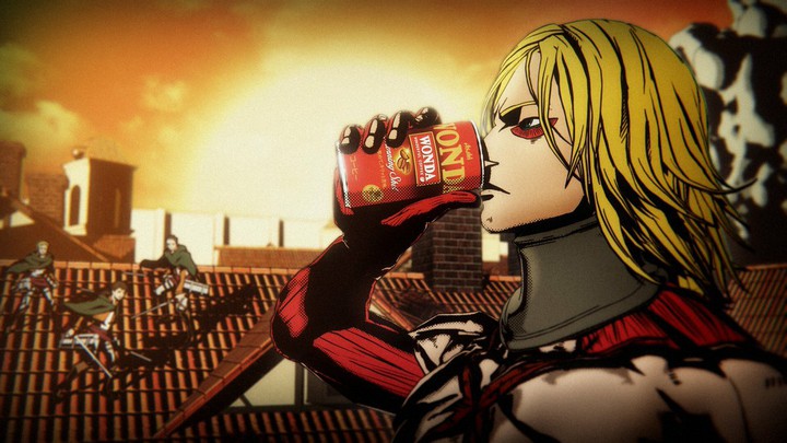 Yoshiki + anime Attack on Titans