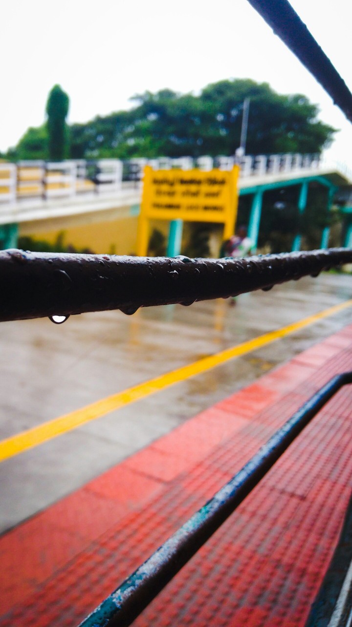 rainy days railway stations