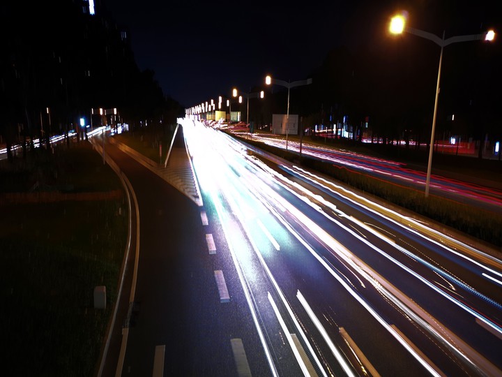 flash in the night