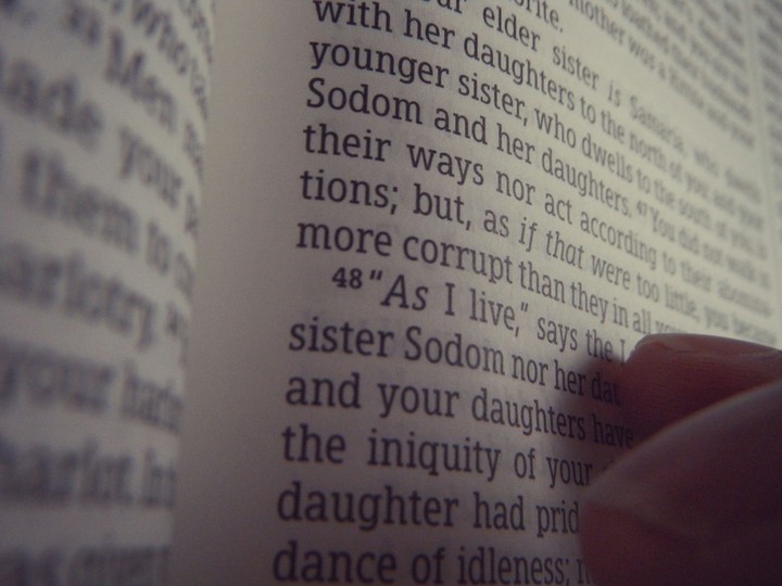 Pages of the Bible