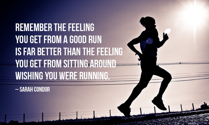 running