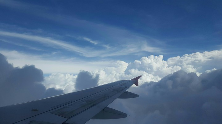 Fluffy clouds