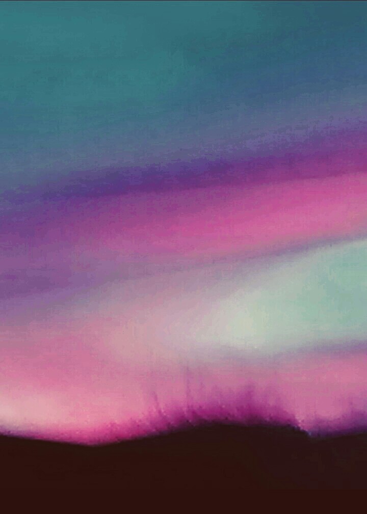 coucher de soleil avec effet