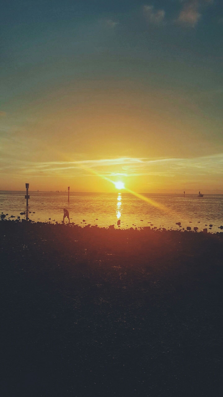sunset on a Friday night