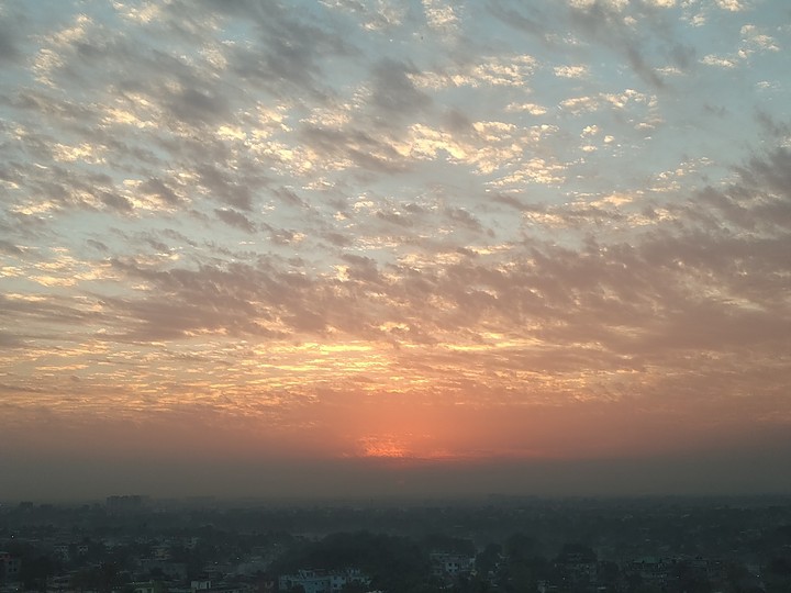 sunset sky