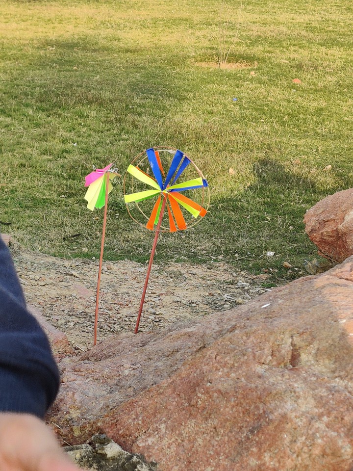 rainbow fan