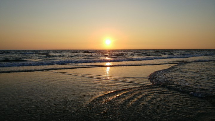 mare al tramonto