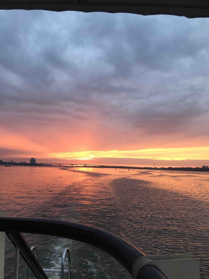 Dnipro sunset