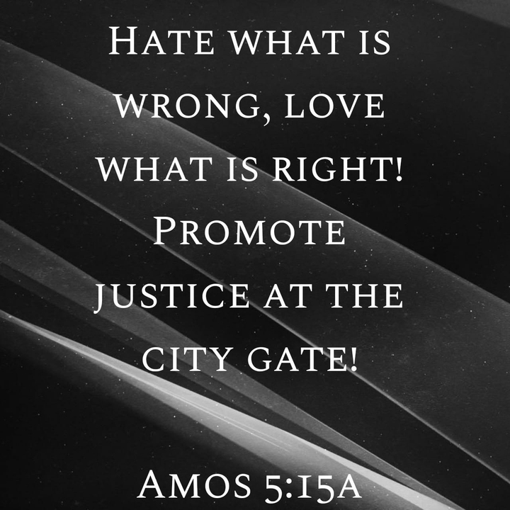 Amos 5:15a