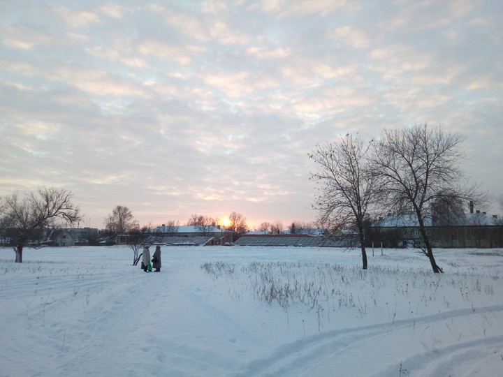 Зимний закат
