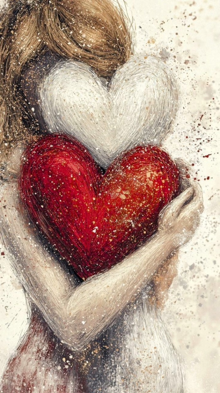 тапети red, heart