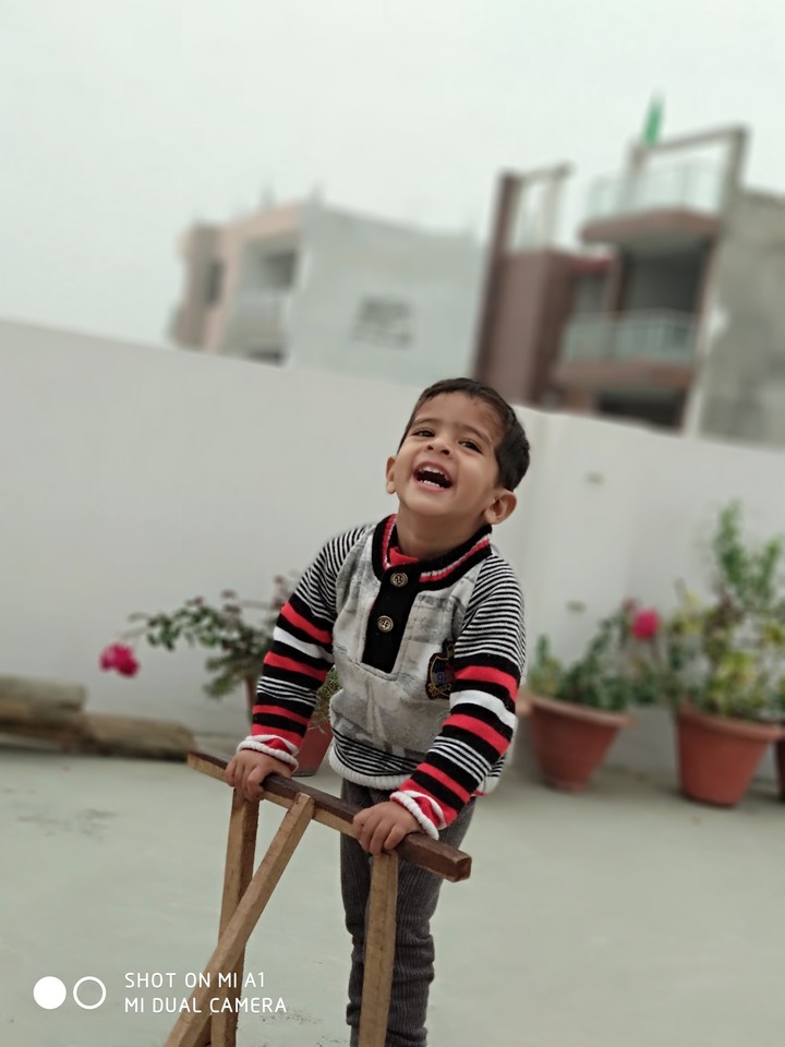 smiling baby