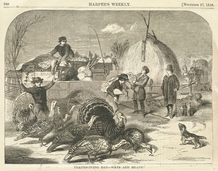 Thanksgiving Day - turkey tradesmen