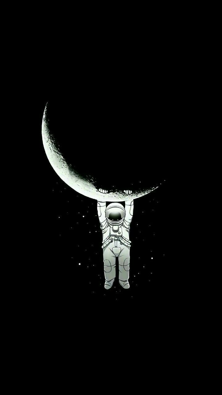 Holding on the moon