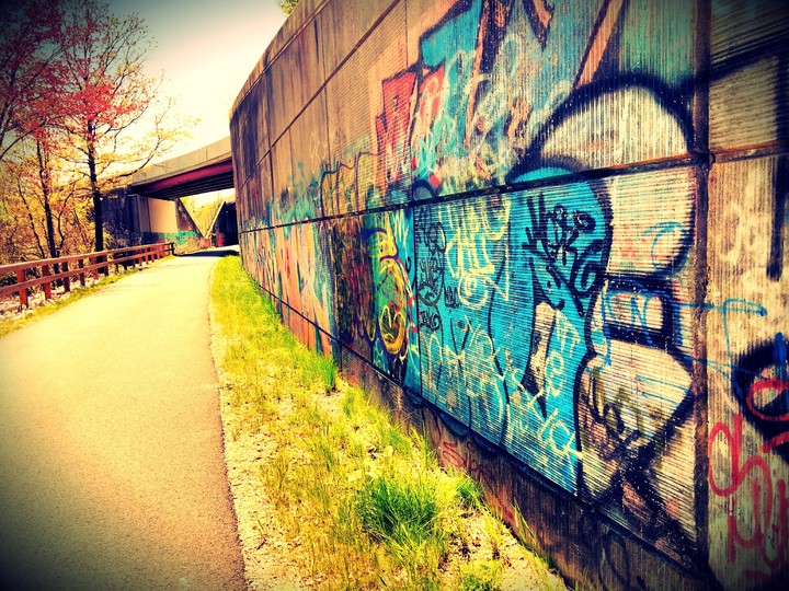 Old Mill Town Graffiti