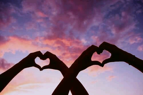 ..two hearts.one love..