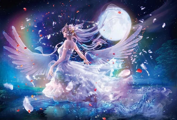 Angel with wings