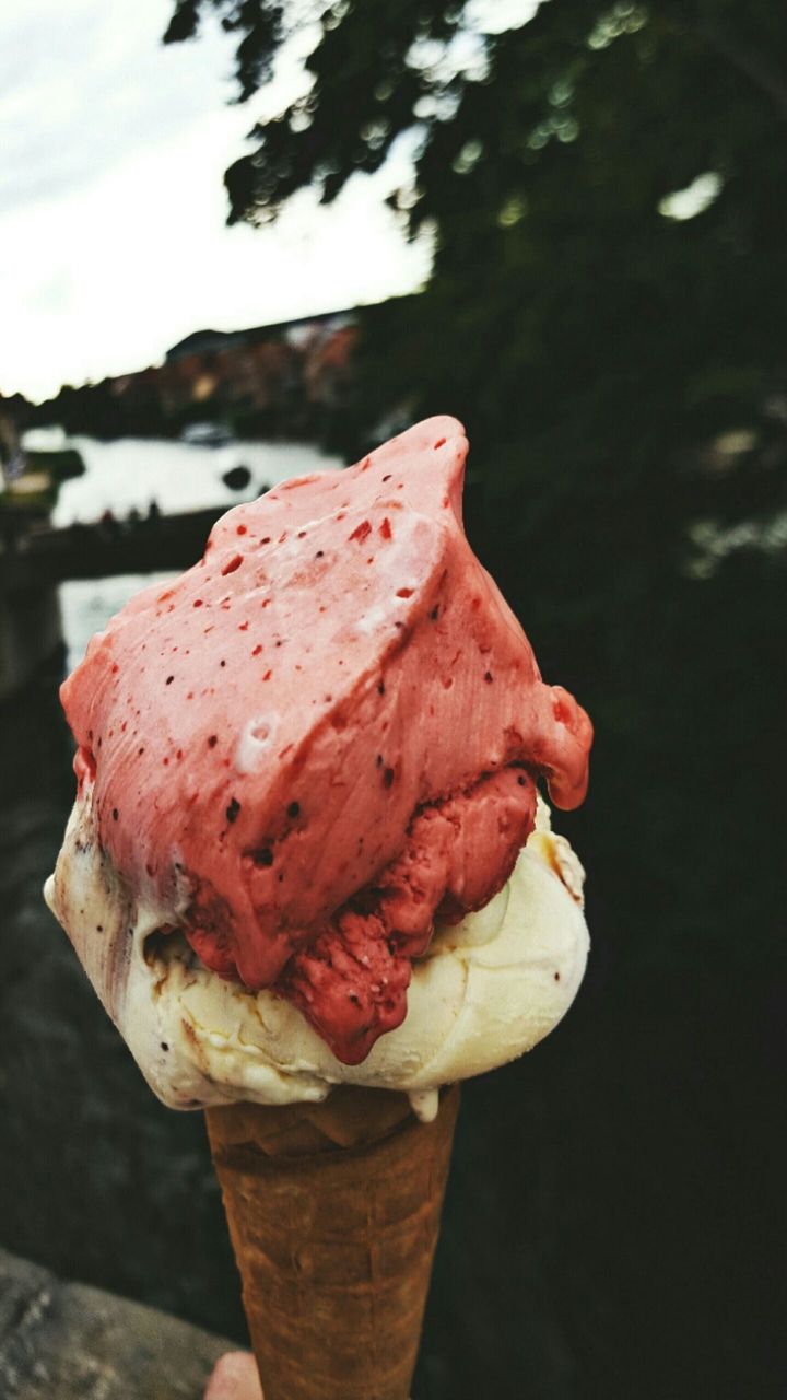 strawberries+cookies 