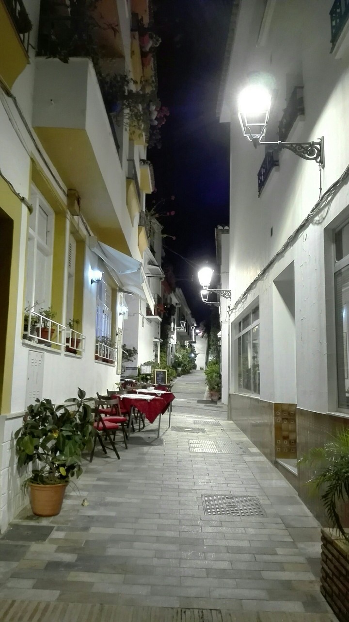 Marbella at night
