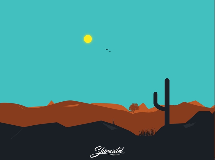 New Journey begins | Desert Landscape