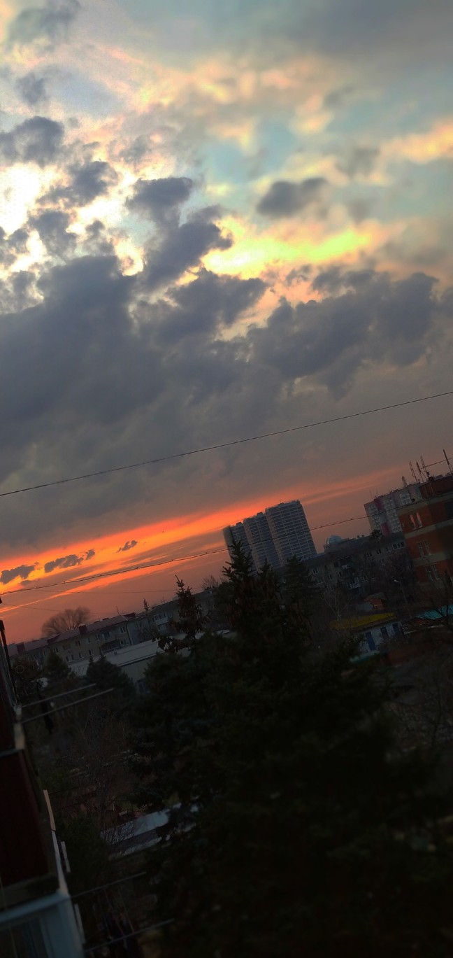закат