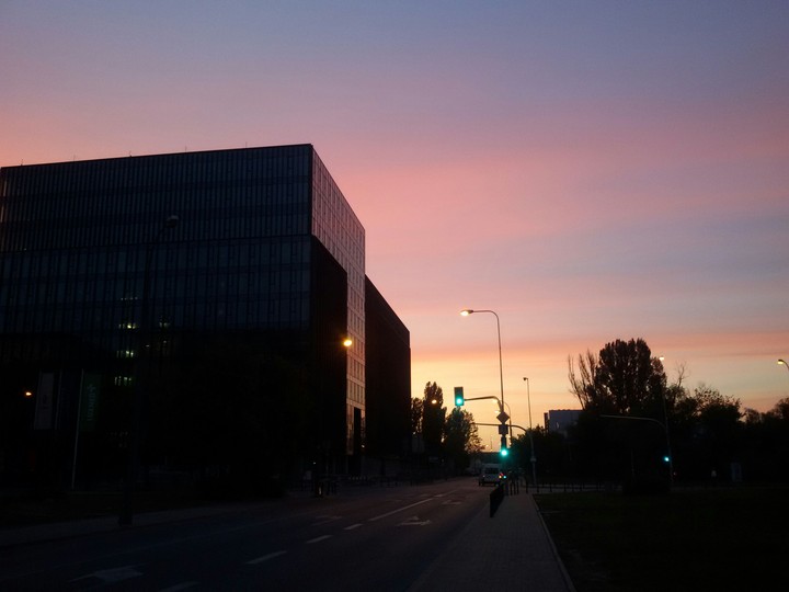 Night Warsaw