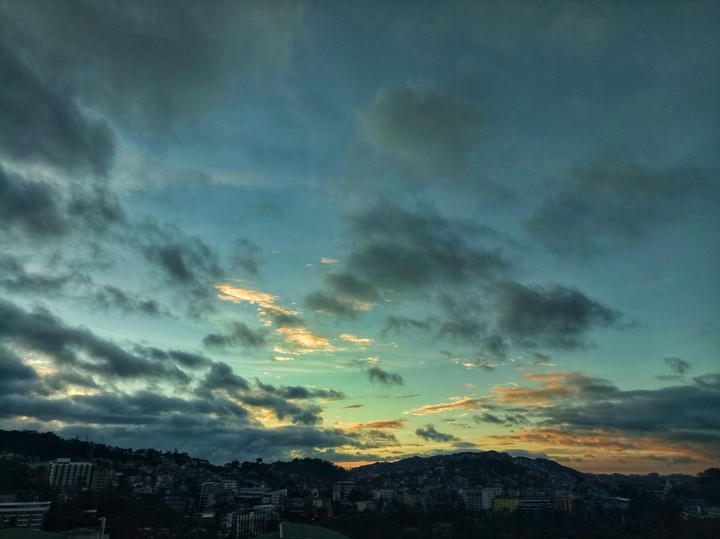 Mountain sunsets