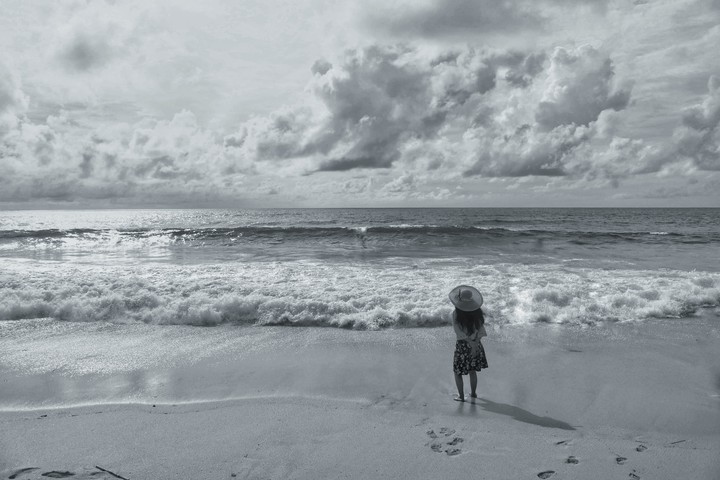 Beach Black&white