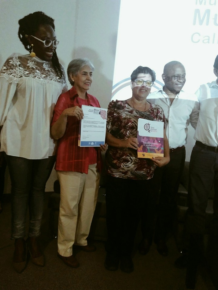 sector arte y cultura Mesa Mpal de Mujeres de Cali