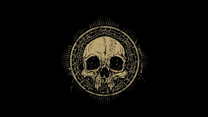 skull... black....