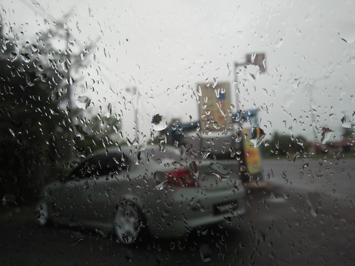 raining