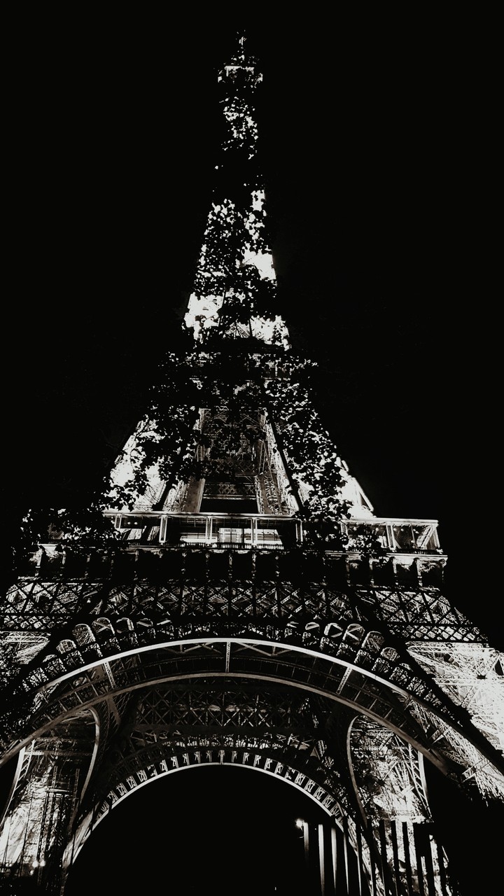 night in the Paris