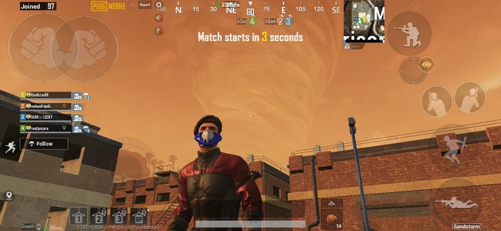 tornado in PUBG