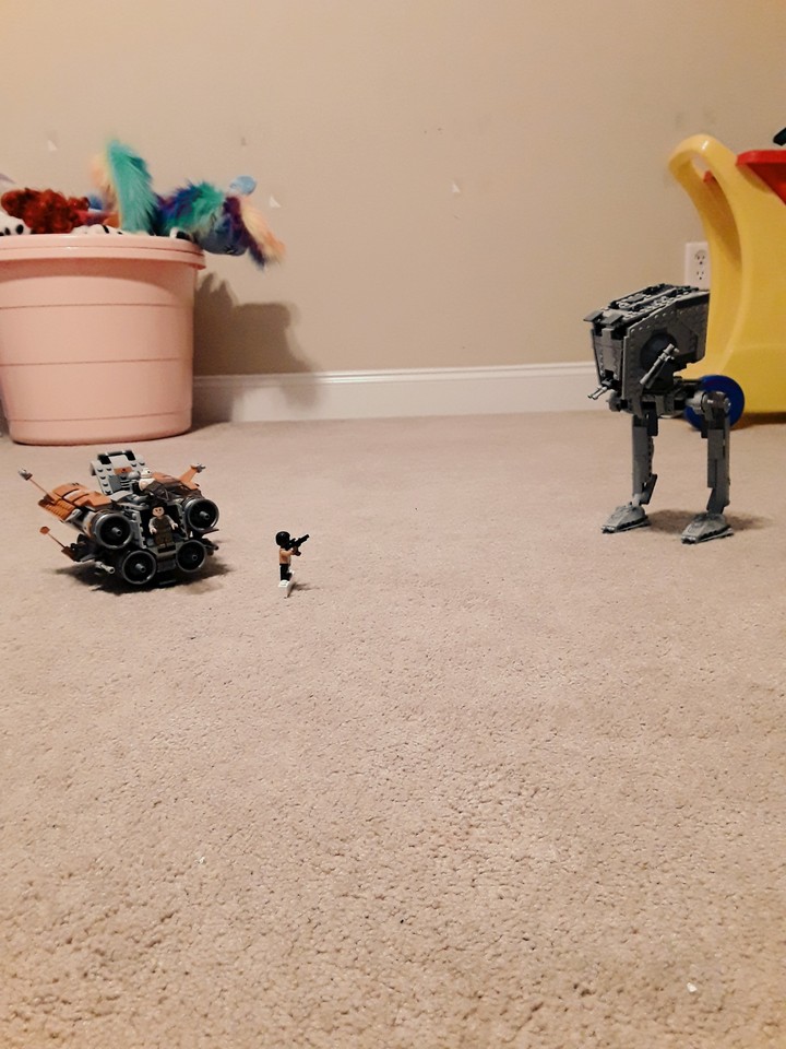 Lego Star wars battle