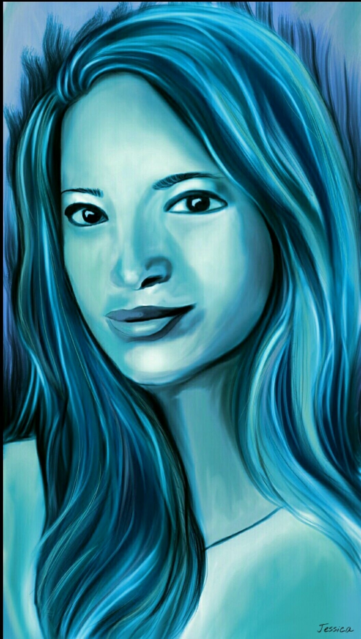 Painting of a girl...