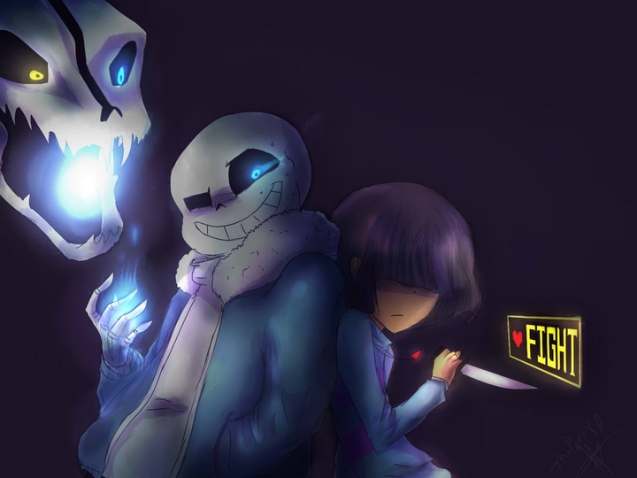 Undertale: Frisk and Sans