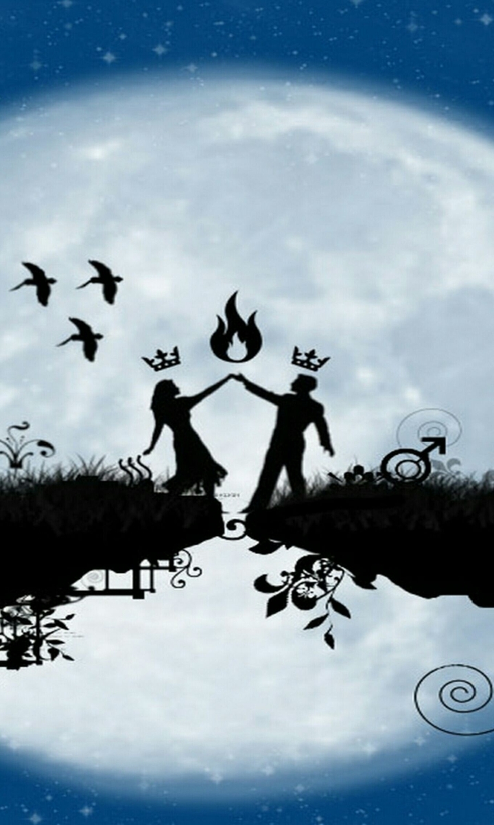 love to the moon