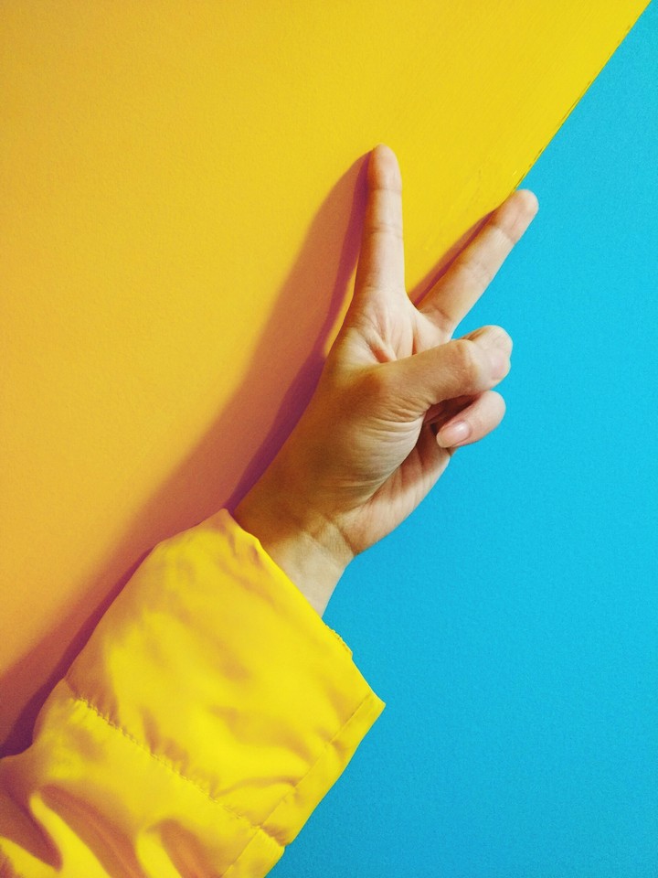 fingers ..colours ..