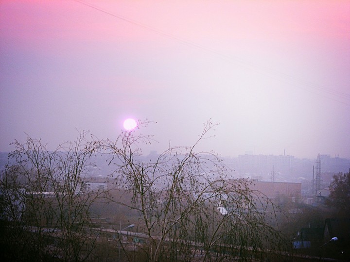 red sunset
