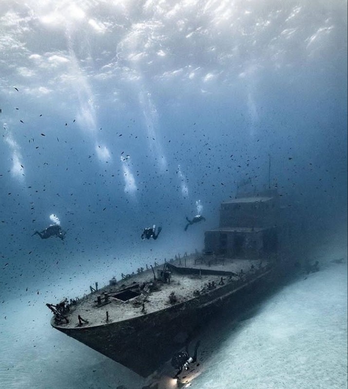 underwater