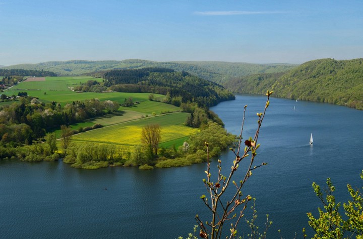 The lake