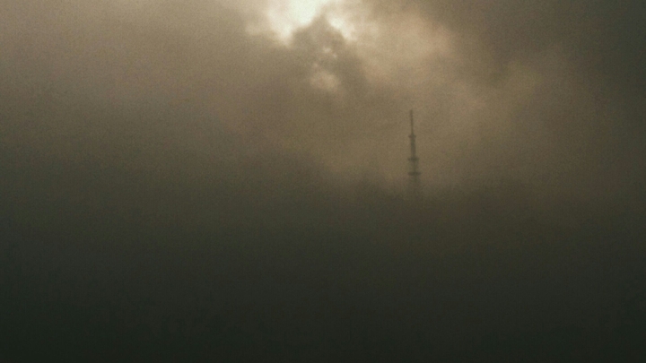 Tower in the clouds