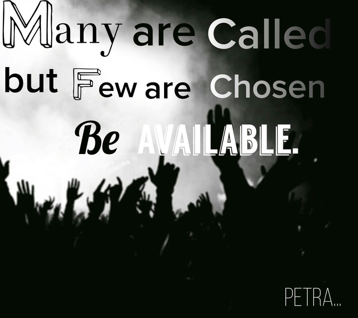 Be Available