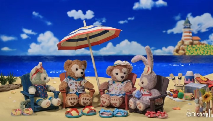 Duffy & friends － a day at the beach