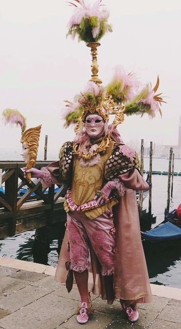 Venetian Style Costume and Mask