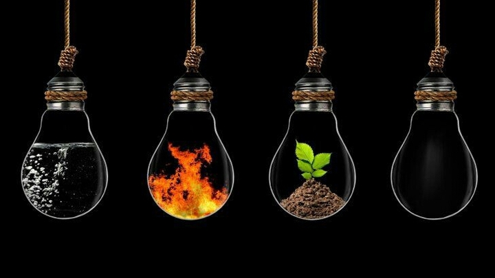 noir,feu,eau,nature