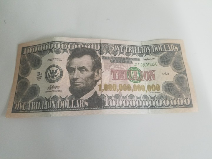 Trillion Dollar Bill